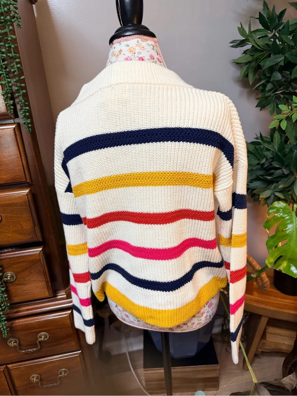 🌈 J.Crew x The Reeds Rainbow Striped Knit Sweater